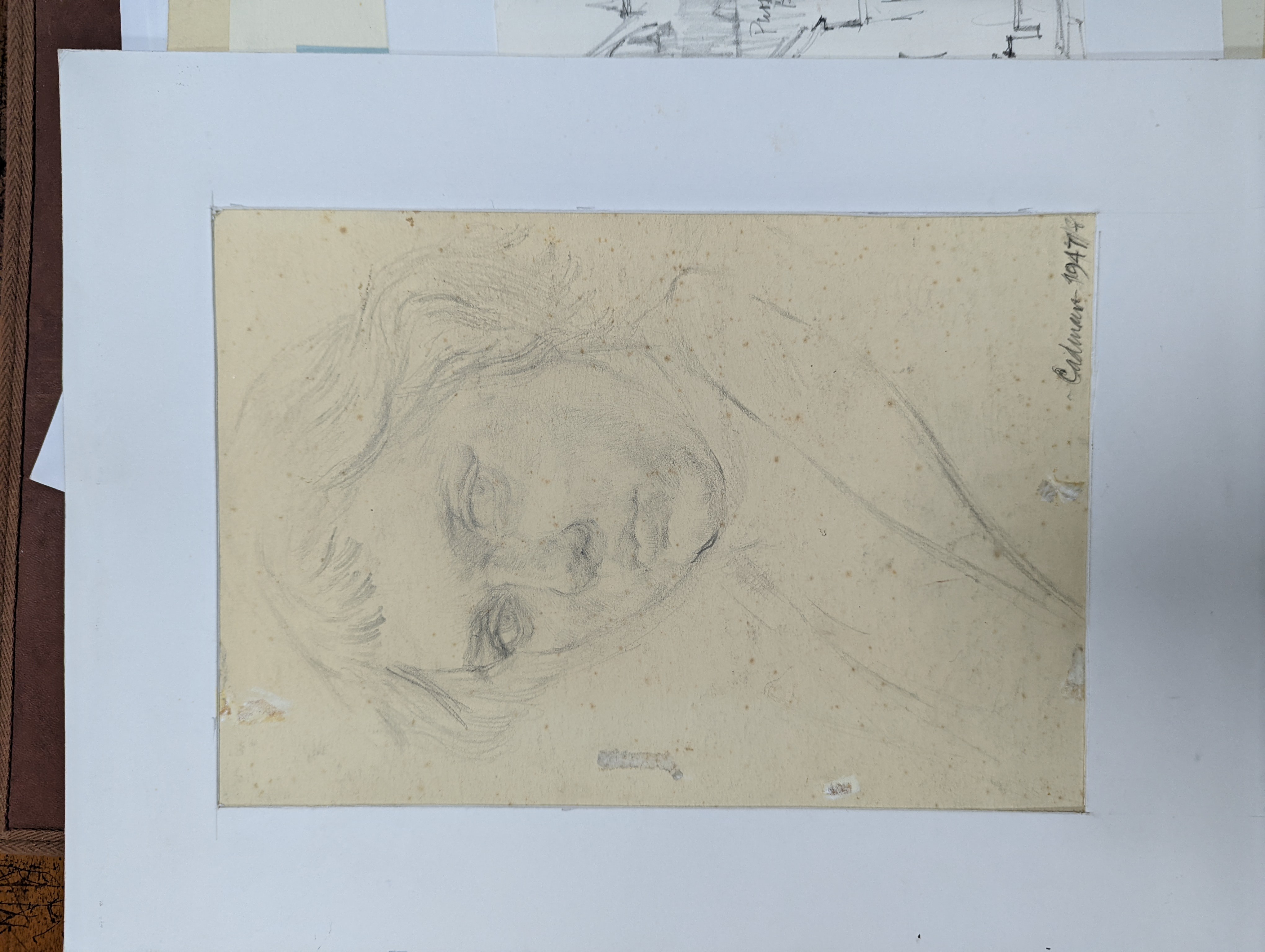 Michael Cadman (1920-2010), a folio of assorted watercolours and prints, Topographical scenes, largest 40 x 56cm, unframed